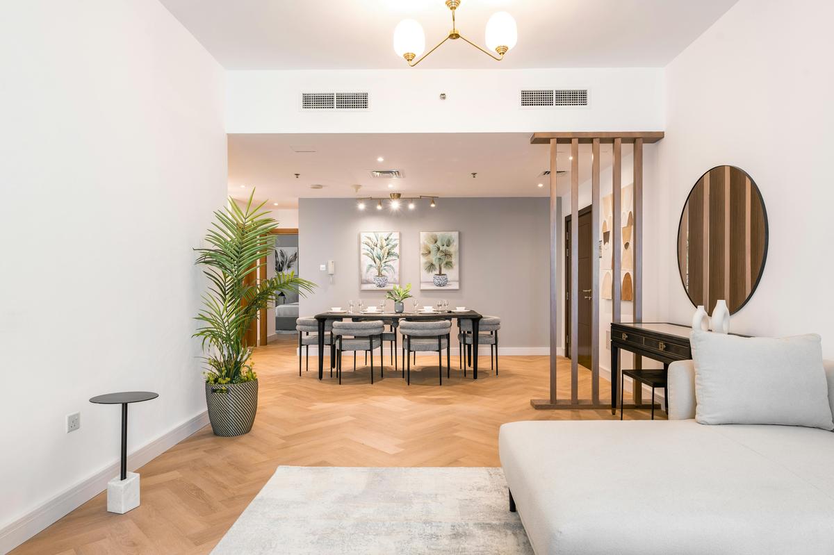 Hardwood floor refinishing